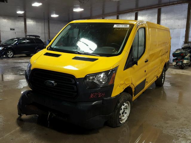 1FTYR2ZM9GKA86949 - 2016 FORD TRANSIT T- YELLOW photo 2