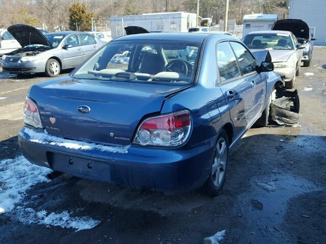 JF1GD61697H509918 - 2007 SUBARU IMPREZA 2. BLUE photo 4