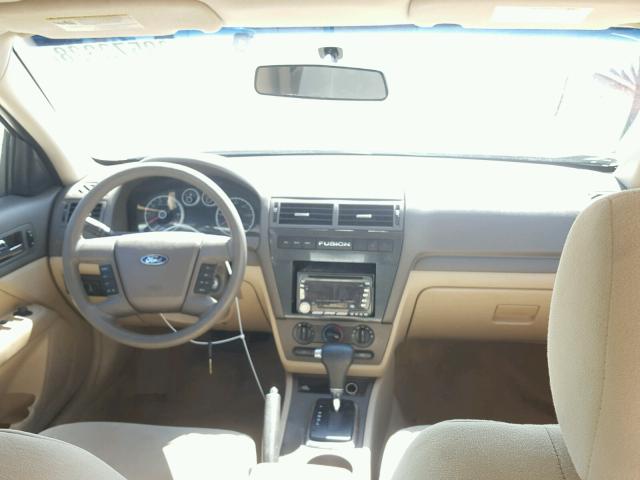 3FAHP07127R173709 - 2007 FORD FUSION SE TAN photo 9