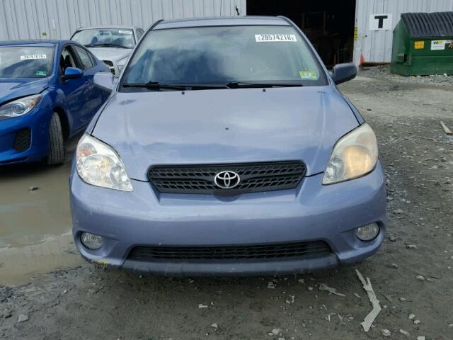 2T1KR32E75C400496 - 2005 TOYOTA COROLLA MA BLUE photo 9