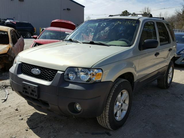 1FMYU93175KE22175 - 2005 FORD ESCAPE XLT GRAY photo 2