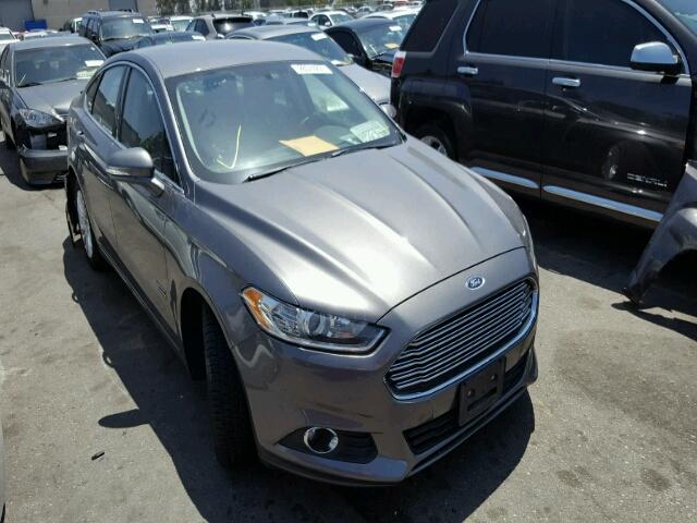 3FA6P0PU1DR332412 - 2013 FORD FUSION SE CHARCOAL photo 1