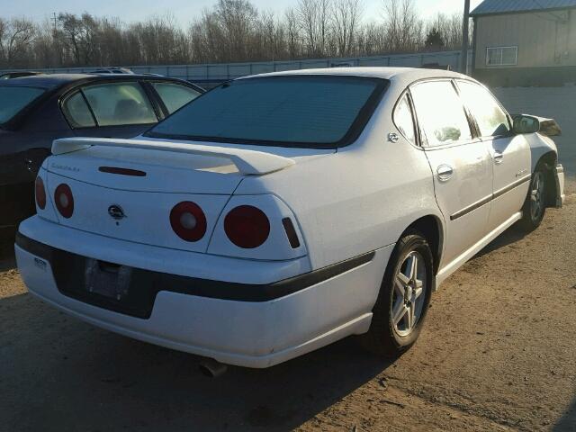 2G1WH52K939299778 - 2003 CHEVROLET IMPALA LS WHITE photo 4