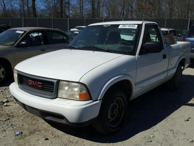 1GTCS1442Y8148738 - 2000 GMC SONOMA WHITE photo 2