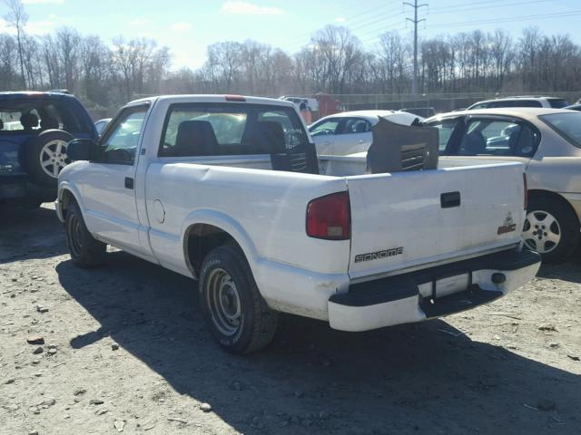 1GTCS1442Y8148738 - 2000 GMC SONOMA WHITE photo 3