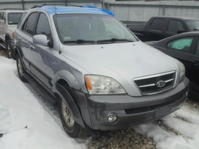 KNDJC733865634999 - 2006 KIA SORENTO EX SILVER photo 1