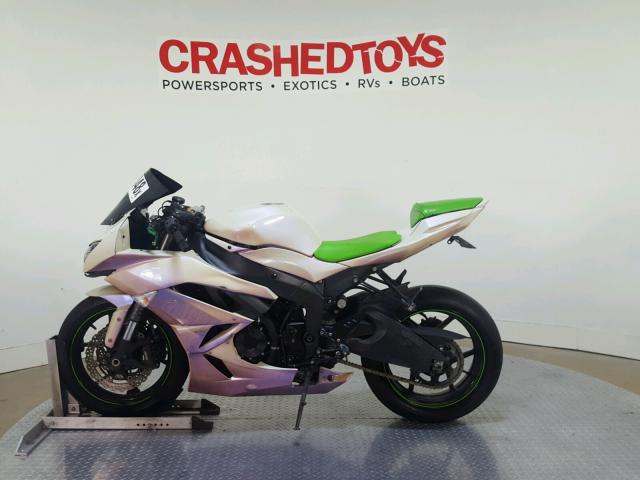 JKAZX4R179A003386 - 2009 KAWASAKI ZX600 R TWO TONE photo 5