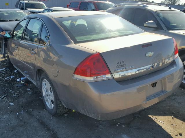 2G1WB55K569359668 - 2006 CHEVROLET IMPALA LS BEIGE photo 3