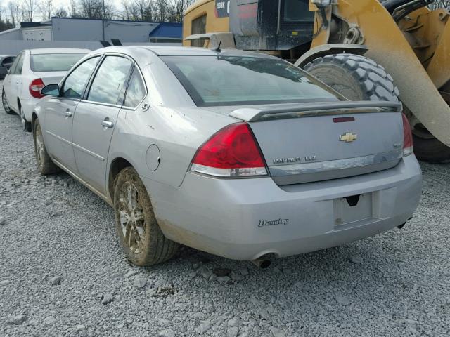 2G1WU583589166499 - 2008 CHEVROLET IMPALA LTZ SILVER photo 3