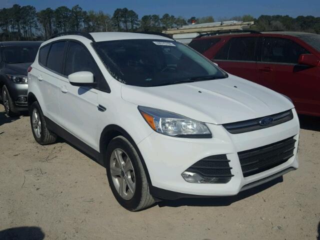 1FMCU0GX4FUC12272 - 2015 FORD ESCAPE SE WHITE photo 1