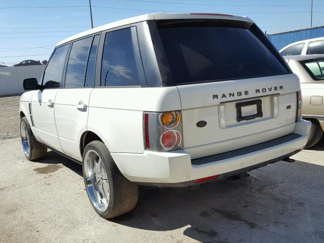 SALME11403A116946 - 2003 LAND ROVER RANGE ROVE WHITE photo 3