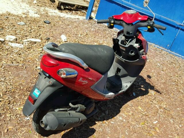 RFVPAP5A1E1114280 - 2014 GENUINE SCOOTER CO. BUDDY 50 RED photo 4