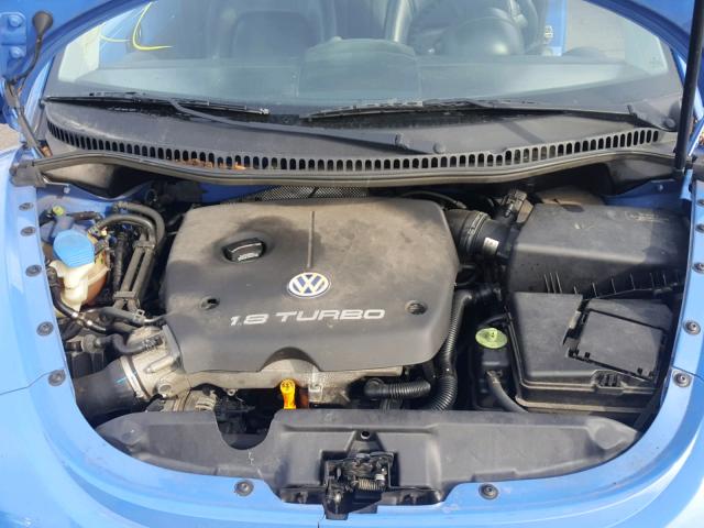 3VWCD21C31M431918 - 2001 VOLKSWAGEN NEW BEETLE ლურჯი ფოტო 7