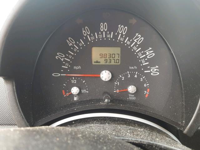 3VWCD21C31M431918 - 2001 VOLKSWAGEN NEW BEETLE ლურჯი ფოტო 8