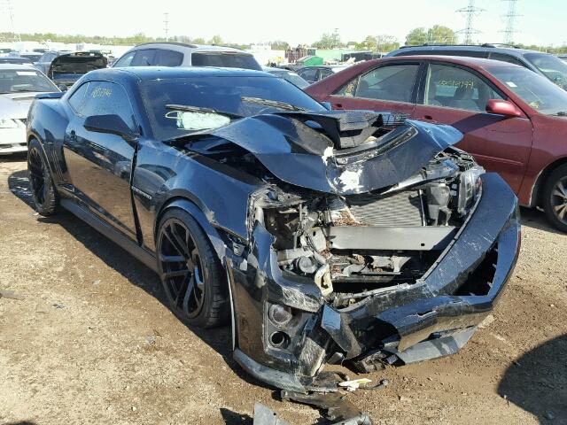 2G1FL1EP6D9806488 - 2013 CHEVROLET CAMARO ZL1 BLACK photo 1