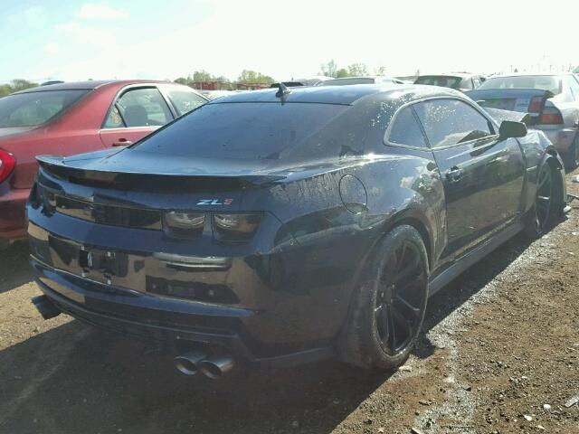 2G1FL1EP6D9806488 - 2013 CHEVROLET CAMARO ZL1 BLACK photo 4