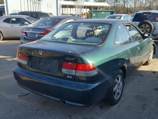 1HGEJ8246YL101069 - 2000 HONDA CIVIC EX GREEN photo 4