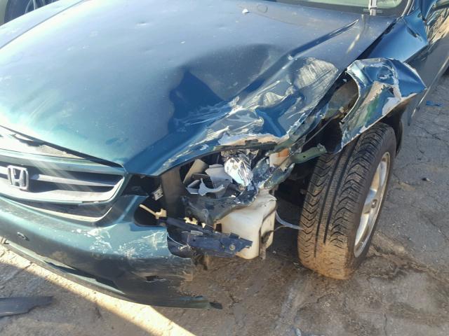 1HGEJ8246YL101069 - 2000 HONDA CIVIC EX მწვანე ფოტო 9