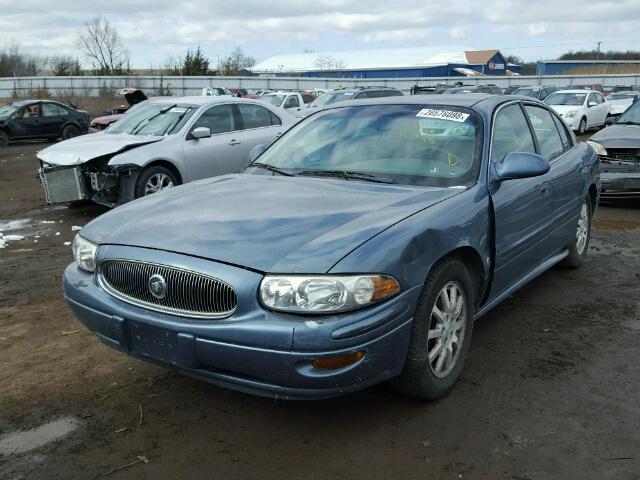 1G4HP54K114248223 - 2001 BUICK LESABRE CU TURQUOISE photo 2