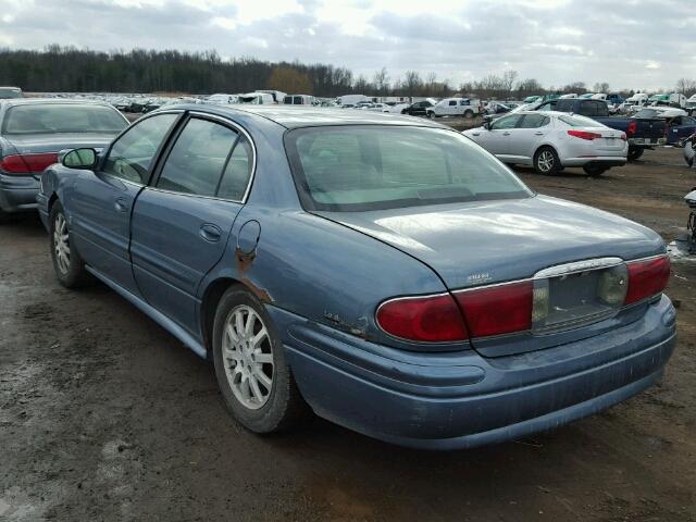 1G4HP54K114248223 - 2001 BUICK LESABRE CU TURQUOISE photo 3