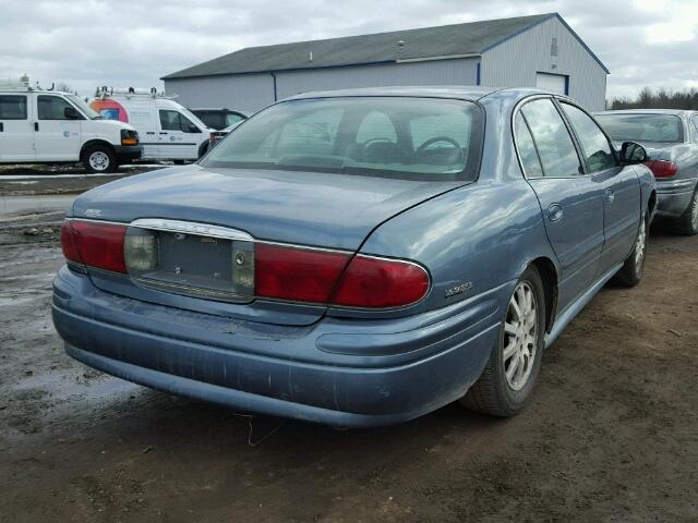 1G4HP54K114248223 - 2001 BUICK LESABRE CU TURQUOISE photo 4