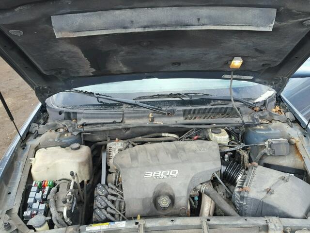 1G4HP54K114248223 - 2001 BUICK LESABRE CU TURQUOISE photo 7