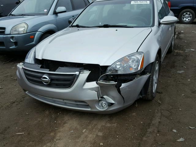 1N4AL11D83C203469 - 2003 NISSAN ALTIMA BAS SILVER photo 9