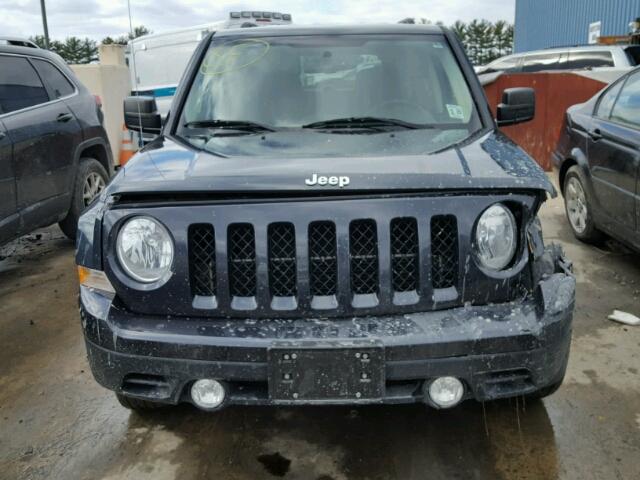 1C4NJRFB0ED717322 - 2014 JEEP PATRIOT LA BLACK photo 9