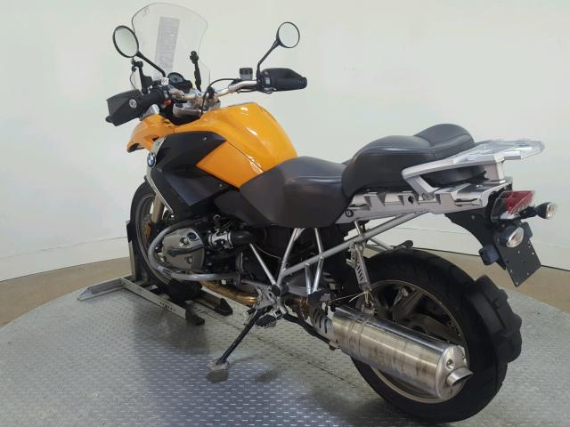 WB10313009ZU47166 - 2009 BMW R1200 GS YELLOW photo 6