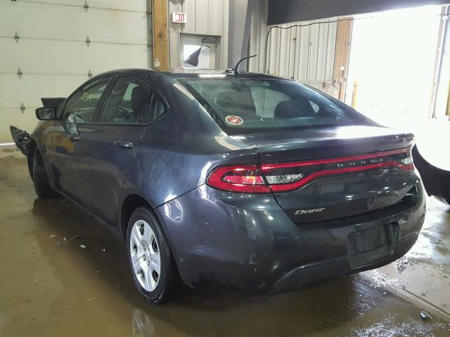 1C3CDFAA8ED754960 - 2014 DODGE DART SE CHARCOAL photo 3