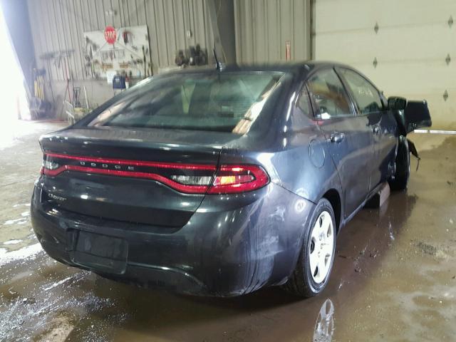 1C3CDFAA8ED754960 - 2014 DODGE DART SE CHARCOAL photo 4