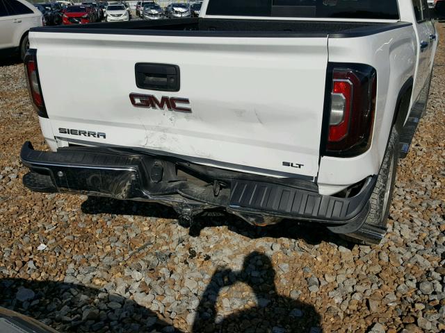 3GTU2NEJXGG225459 - 2016 GMC SIERRA K15 WHITE photo 9