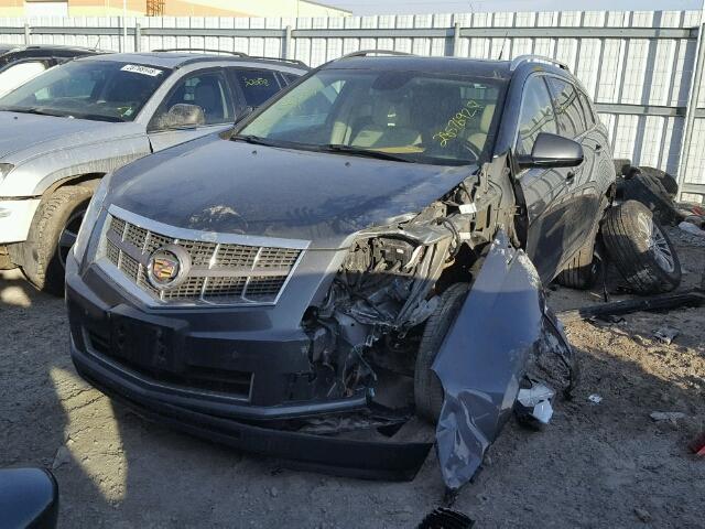 3GYFNDEY6AS626108 - 2010 CADILLAC SRX LUXURY GRAY photo 2