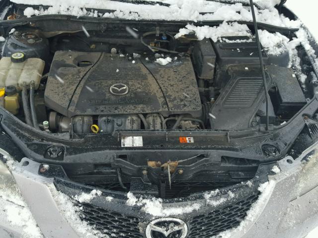 JM1BK32F851250562 - 2005 MAZDA 3 I GRAY photo 7