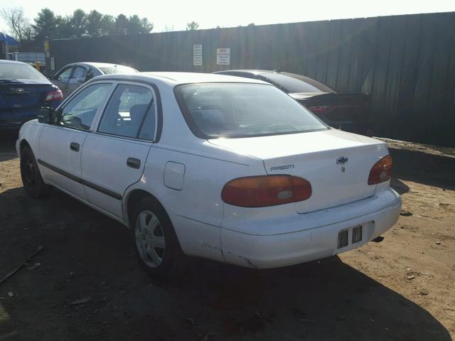 1Y1SK52861Z417862 - 2001 CHEVROLET GEO PRIZM WHITE photo 3