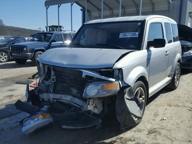 5J6YH18987L004854 - 2007 HONDA ELEMENT SC SILVER photo 2