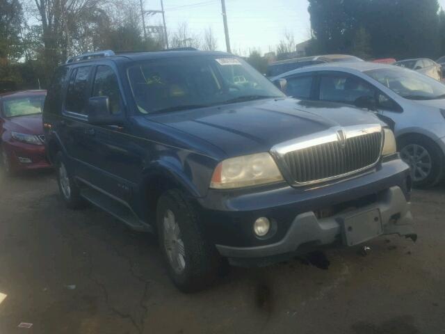 5LMEU88H23ZJ30051 - 2003 LINCOLN AVIATOR 蓝色 照片 1