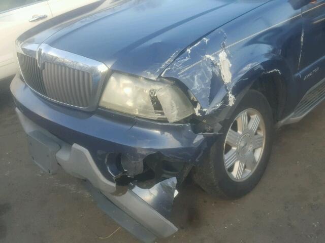 5LMEU88H23ZJ30051 - 2003 LINCOLN AVIATOR 蓝色 照片 10