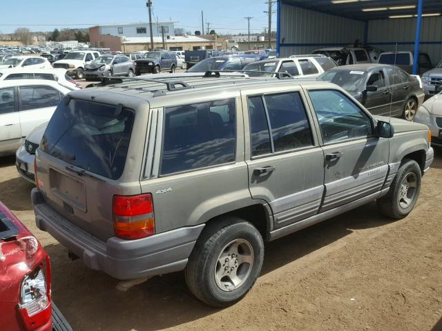 1J4GZ58SXWC372731 - 1998 JEEP GRAND CHER TAN photo 4