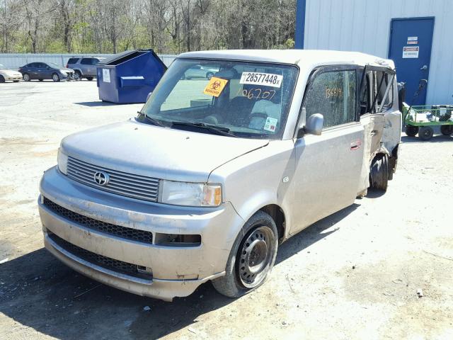 JTLKT324164106707 - 2006 TOYOTA SCION XB თაფლისფერი ფოტო 2