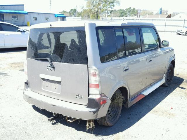 JTLKT324164106707 - 2006 TOYOTA SCION XB თაფლისფერი ფოტო 4