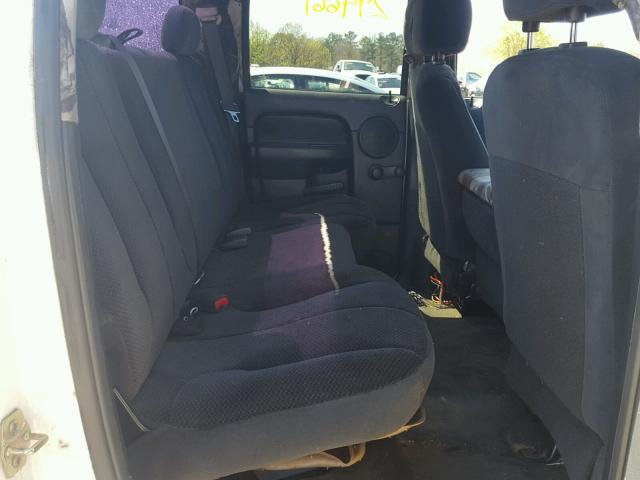 3D7KA28C14G143594 - 2004 DODGE RAM 2500 S WHITE photo 6