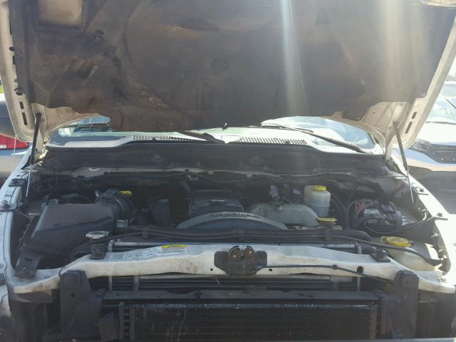 3D7KA28C14G143594 - 2004 DODGE RAM 2500 S WHITE photo 7