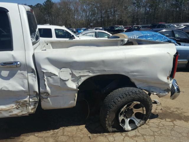 3D7KA28C14G143594 - 2004 DODGE RAM 2500 S WHITE photo 9