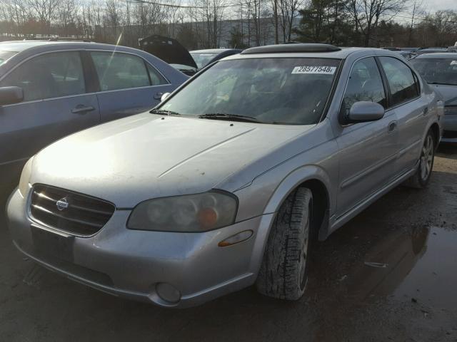 JN1DA31A43T424360 - 2003 NISSAN MAXIMA GLE SILVER photo 2