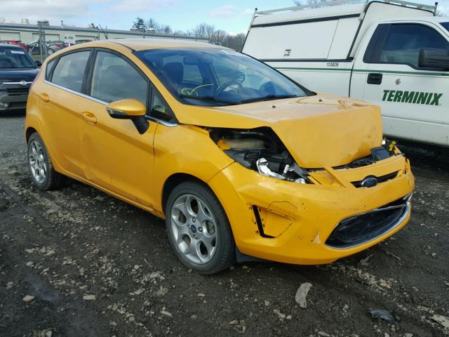 3FADP4FJXBM166150 - 2011 FORD FIESTA SES YELLOW photo 1