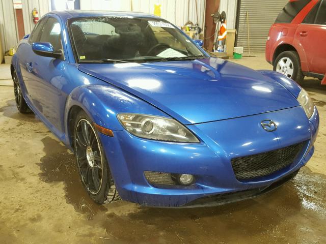 JM1FE173350156588 - 2005 MAZDA RX8 BLUE photo 1