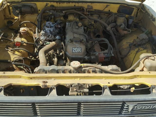 RN32047310 - 1980 TOYOTA PICKUP DEL YELLOW photo 7