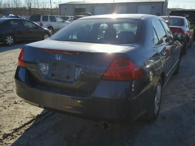 1HGCM56777A209437 - 2007 HONDA ACCORD EX GRAY photo 4