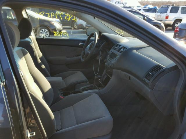 1HGCM56777A209437 - 2007 HONDA ACCORD EX GRAY photo 5